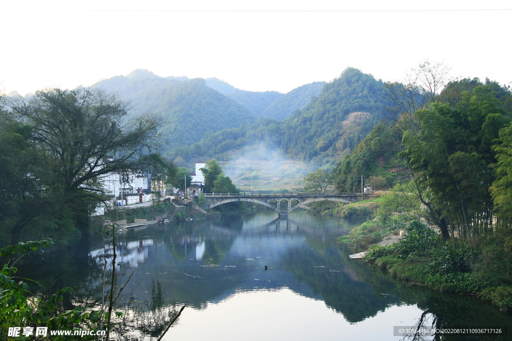 戶外河流山脈自然