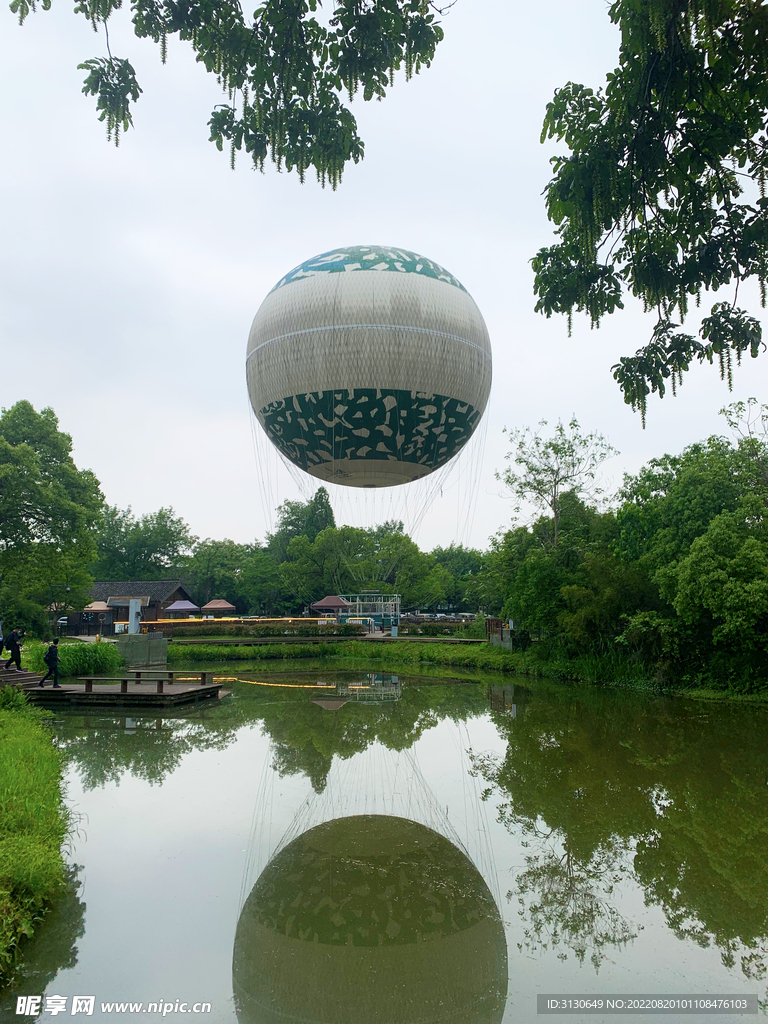 西溪湿地氦气球