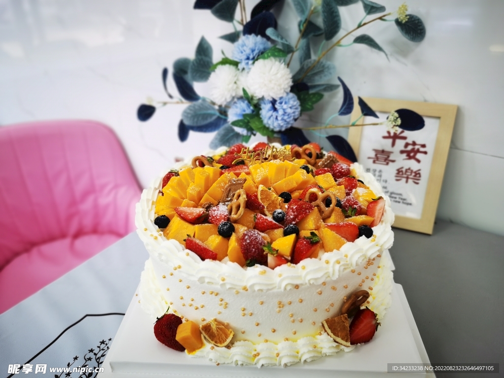 水果蛋糕