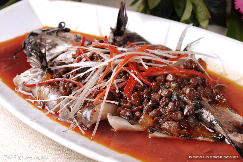 水豆豉蒸潛魚(yú)