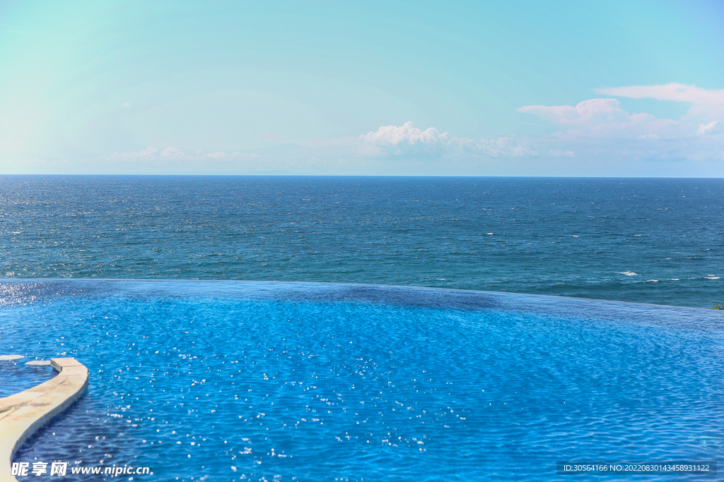 藍色海水
