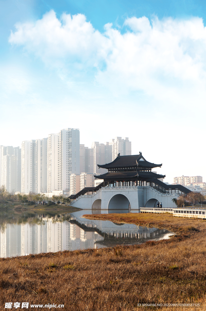 公園復古橋梁