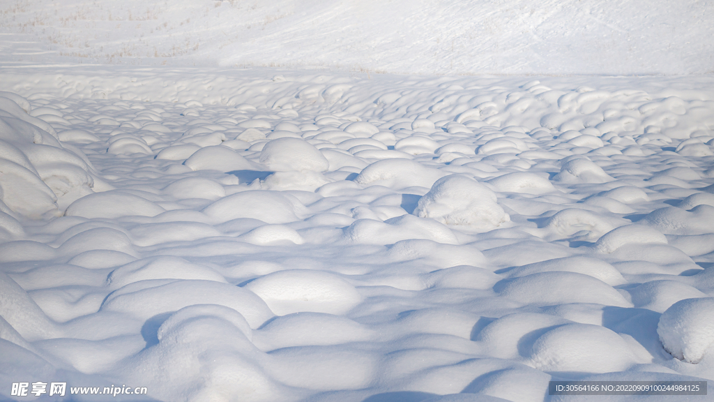 冬季雪地