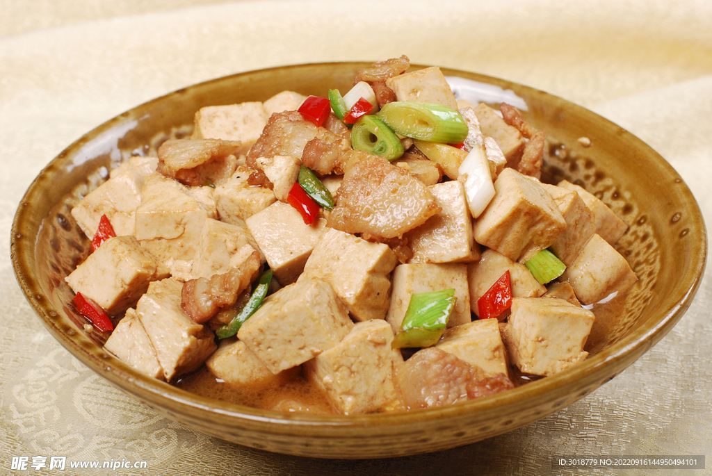 肉燒香豆腐