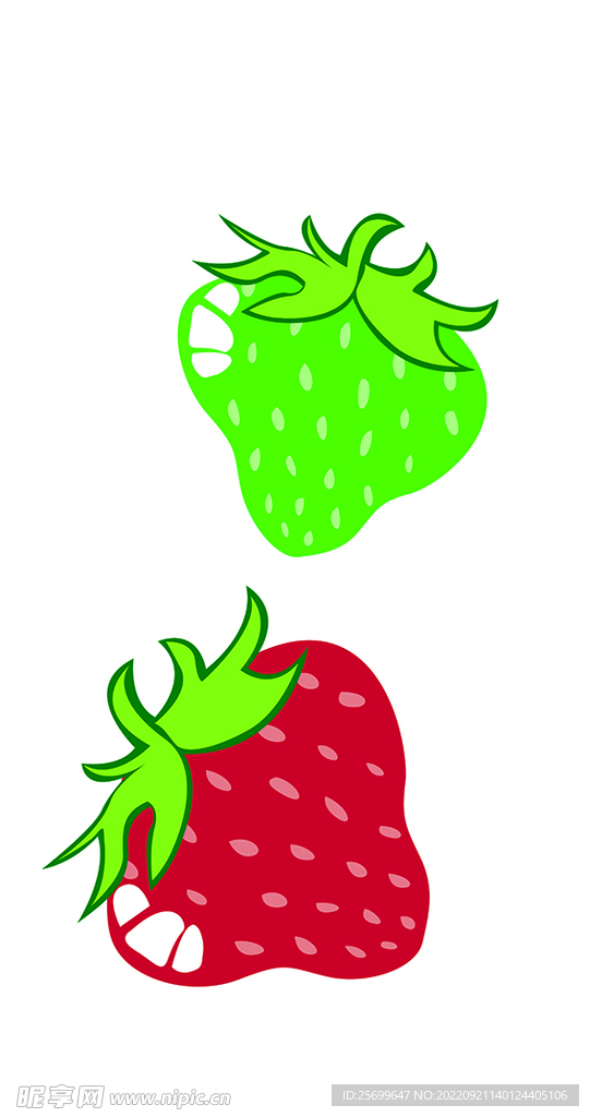 卡通草莓