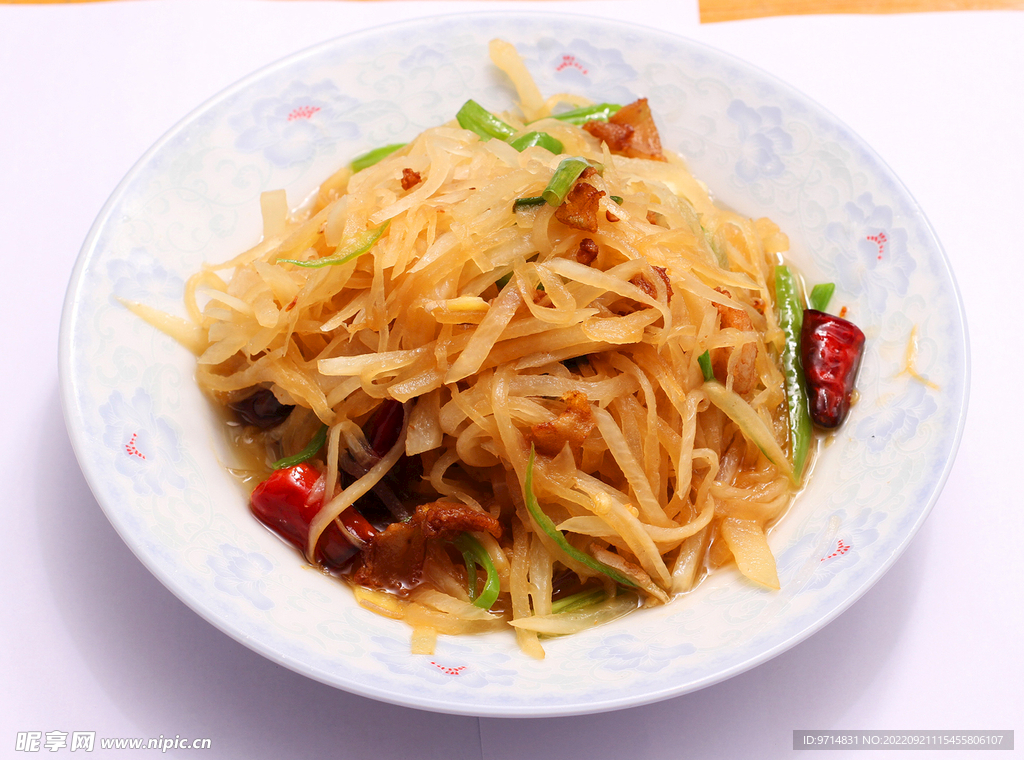 土豆絲  蘿卜絲