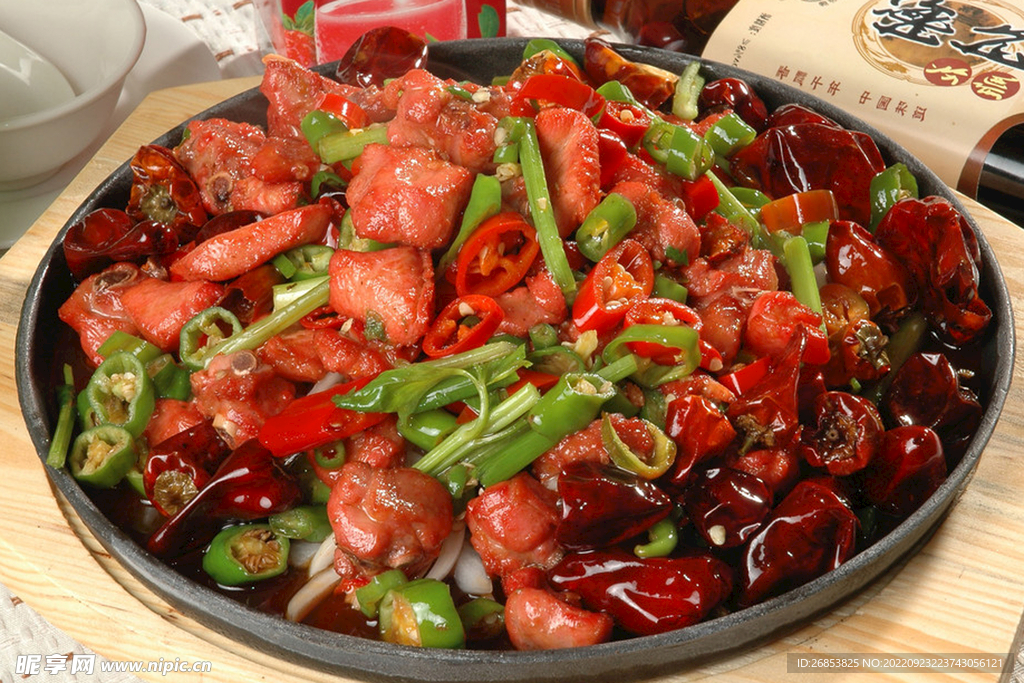 鐵板雞丁 