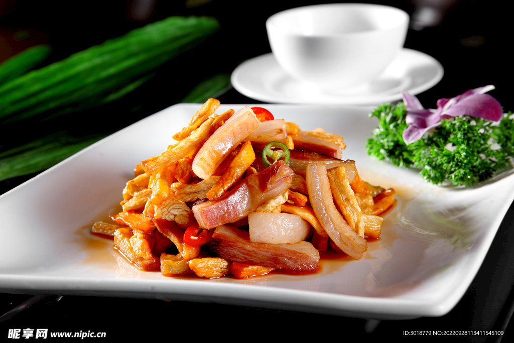 蘿卜干炒臘肉