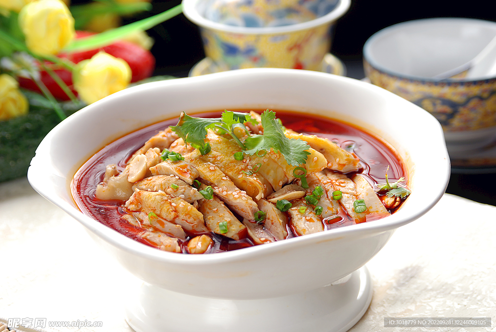 麻辣土雞