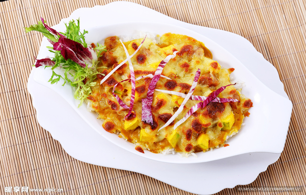 南瓜雞丁焗飯