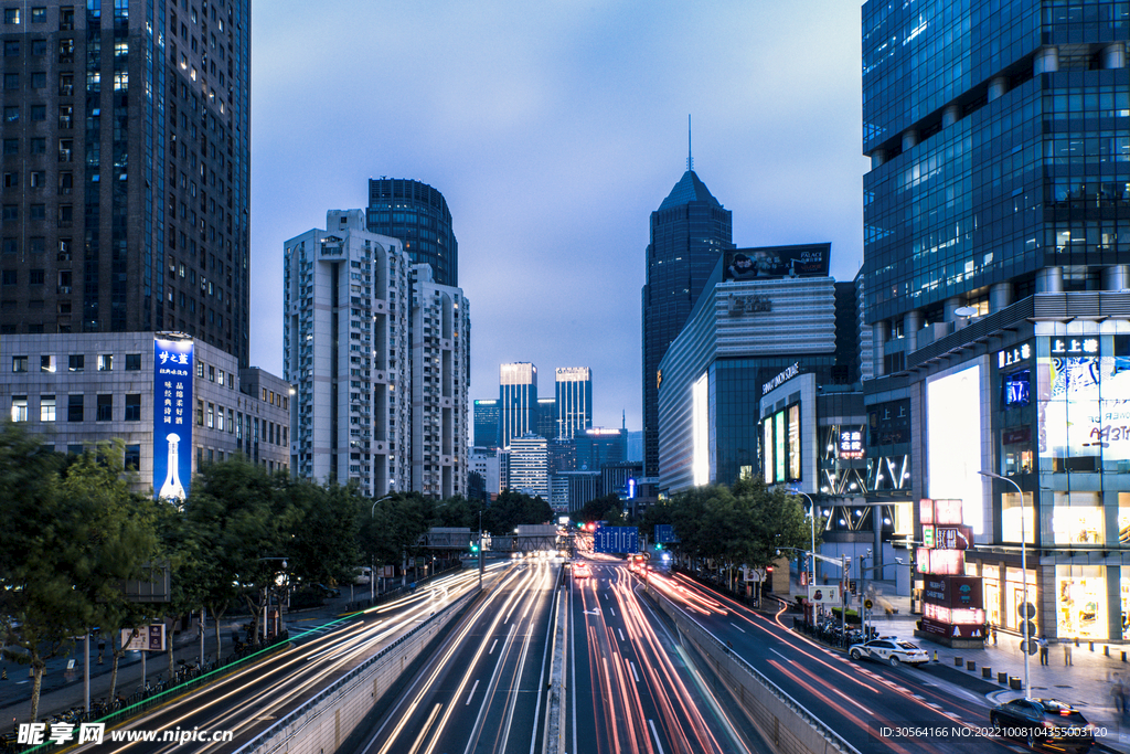 城市車流