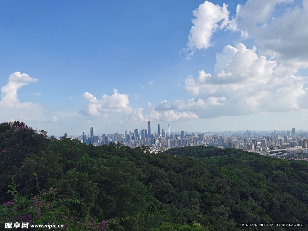 白云山风景