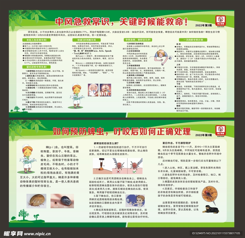 健康教育展板