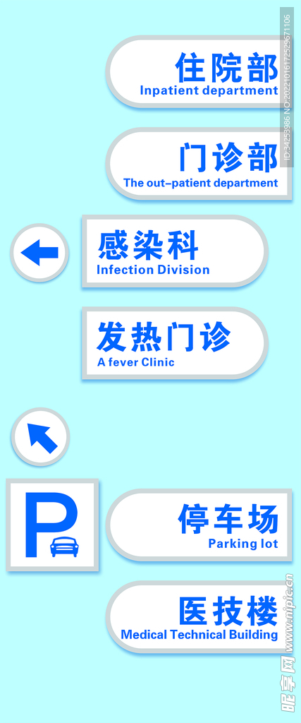 醫院指示牌