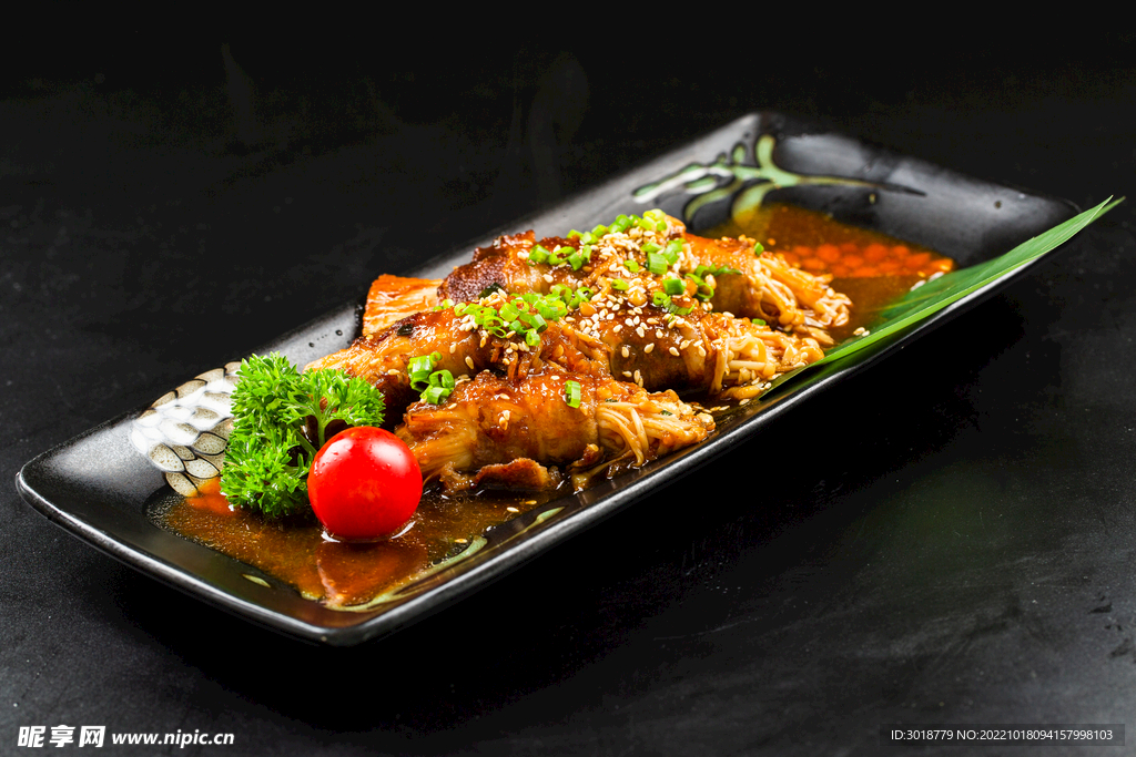 金針菇牛肉卷
