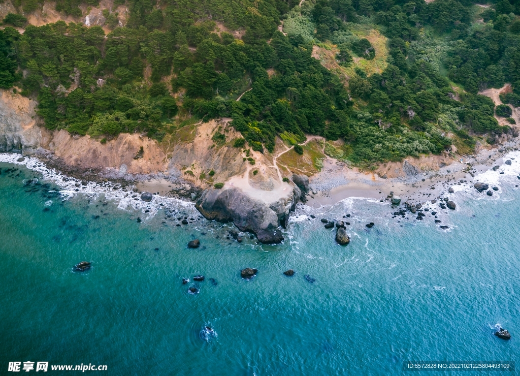 航拍海景