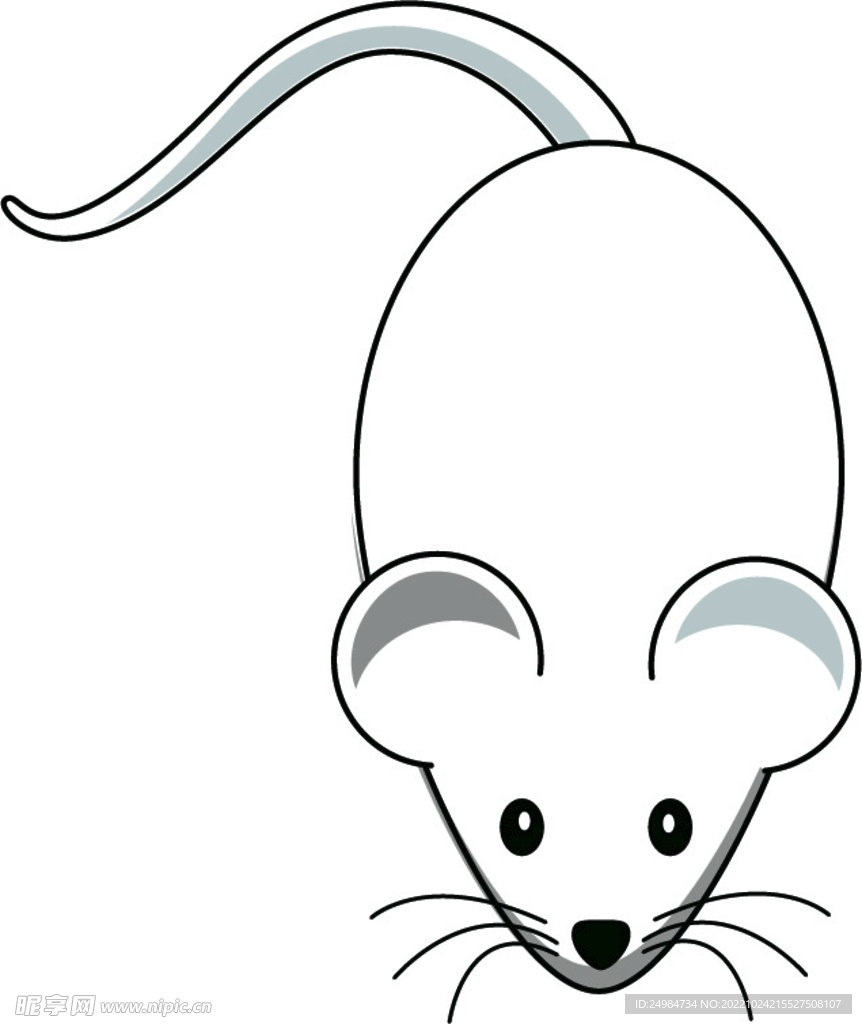 老鼠矢量素材插画