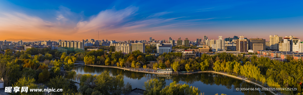 全景城市公園