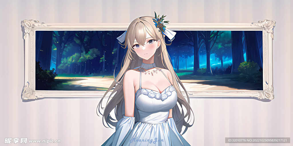 長發美女