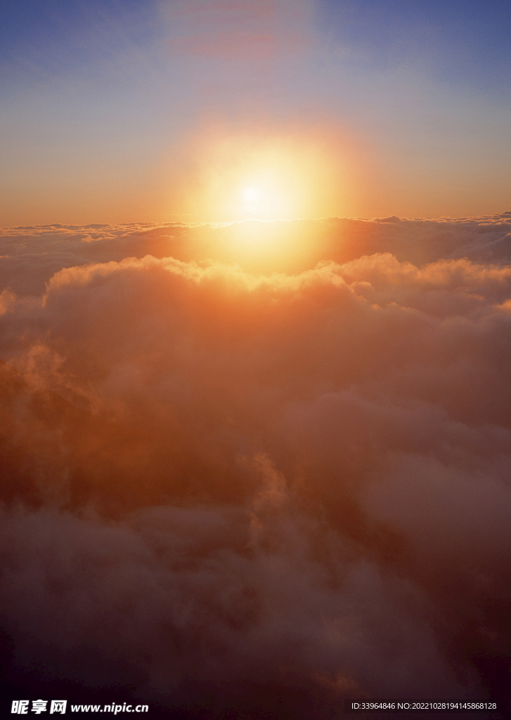 天空日出