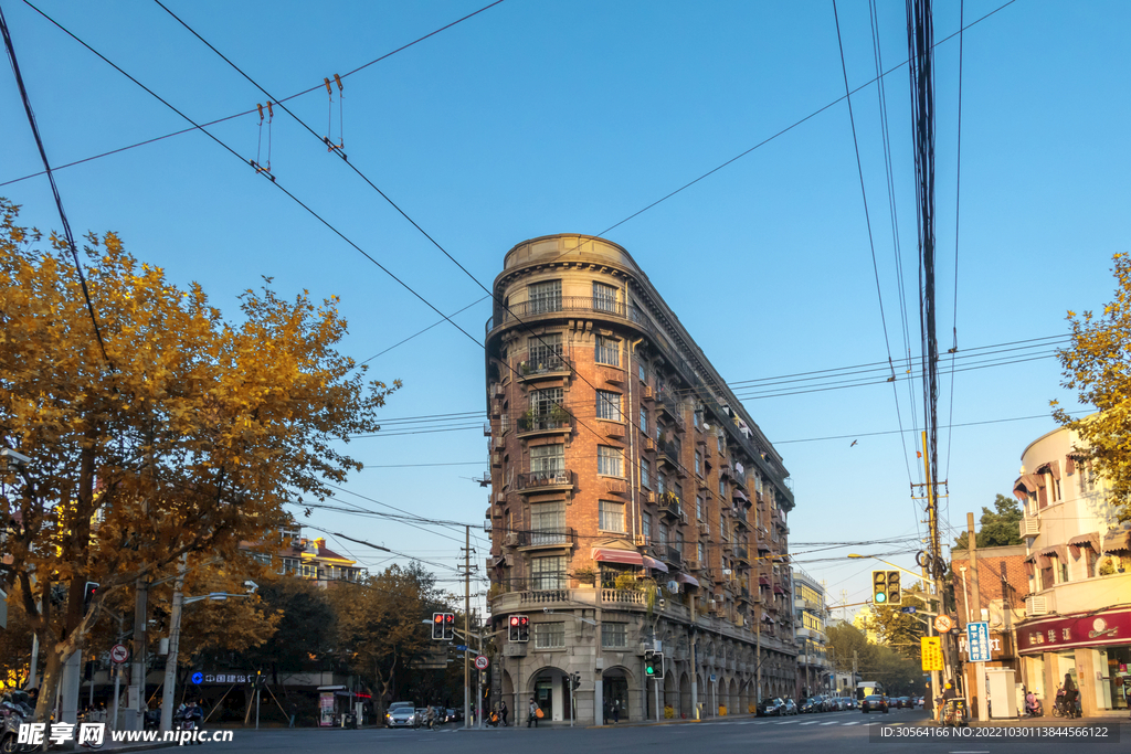 城市街道建筑