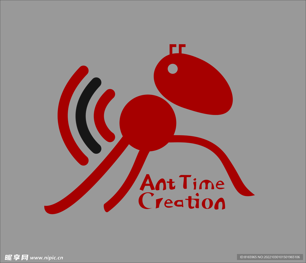蚂蚁logo设计