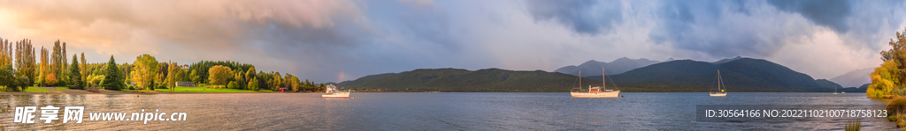 海邊全景
