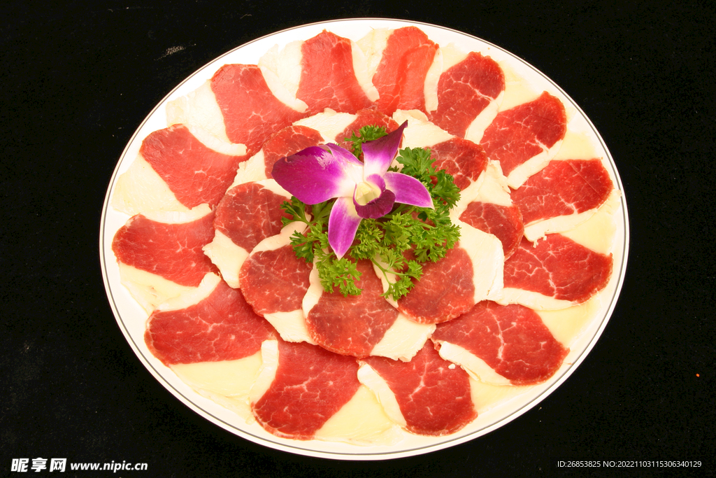 烤胸叉肉