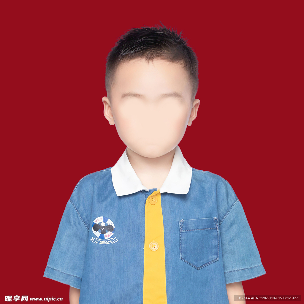 兒童證件照換臉