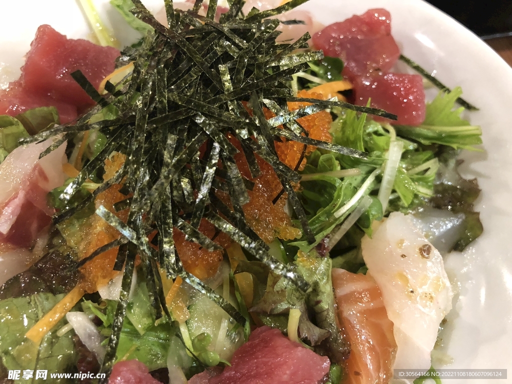 日式海苔刺身