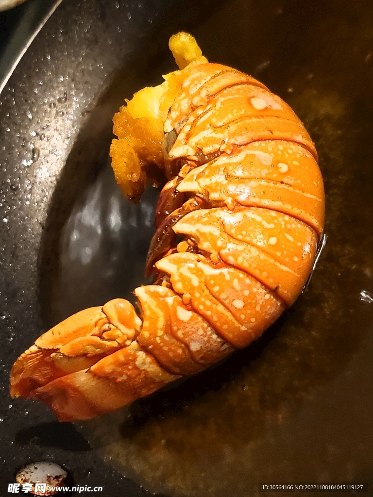 大蝦蝦尾料理