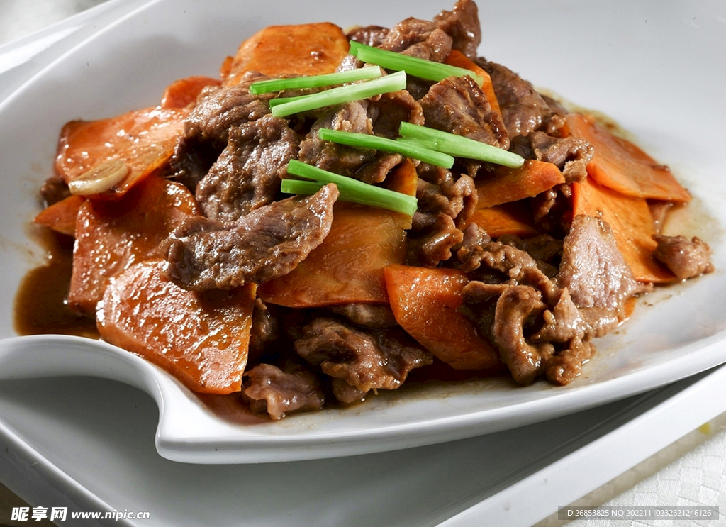 胡蘿卜炒羊肉