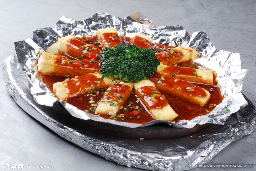 鐵板嫩豆腐
