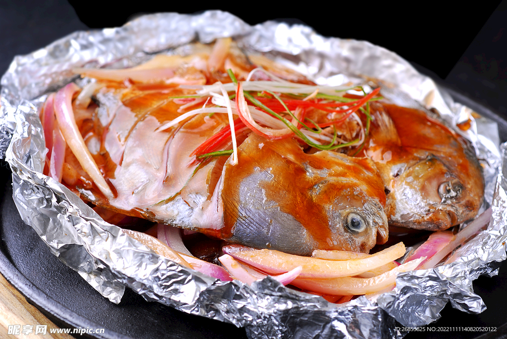 鐵板鯧魚