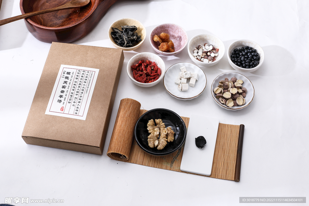 核桃芡實云苓湯