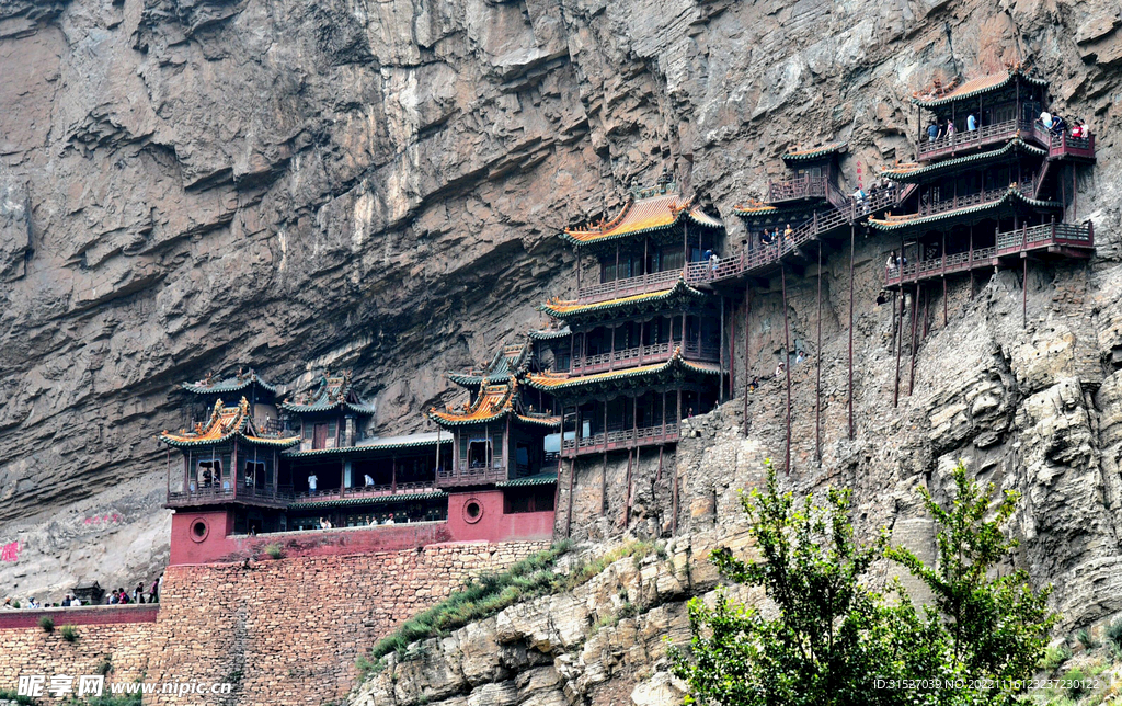 恒山懸空寺高清大圖