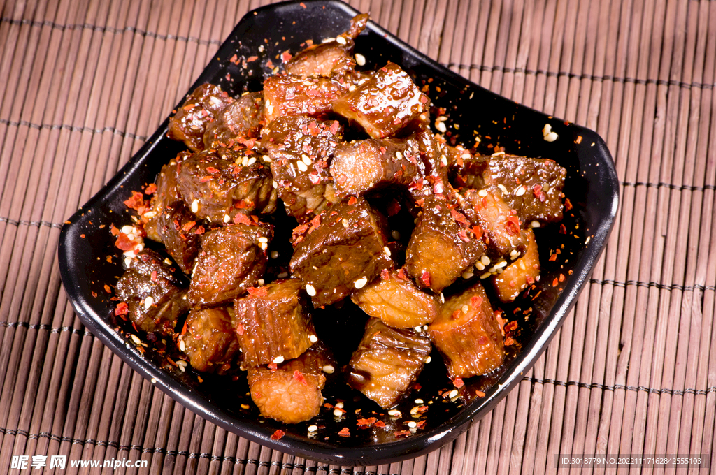 火烤牛肉丁