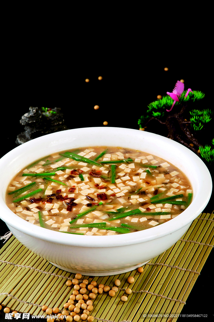 油菜豆腐湯