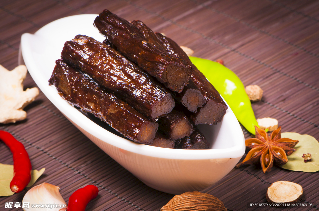 手撕牛肉干