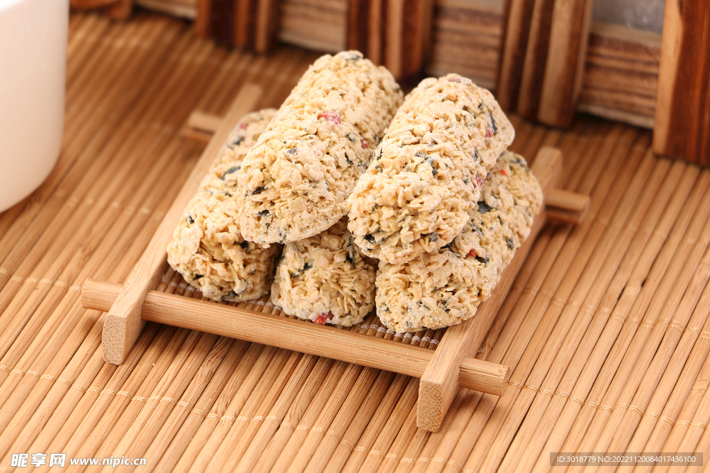 海苔麥片酥 