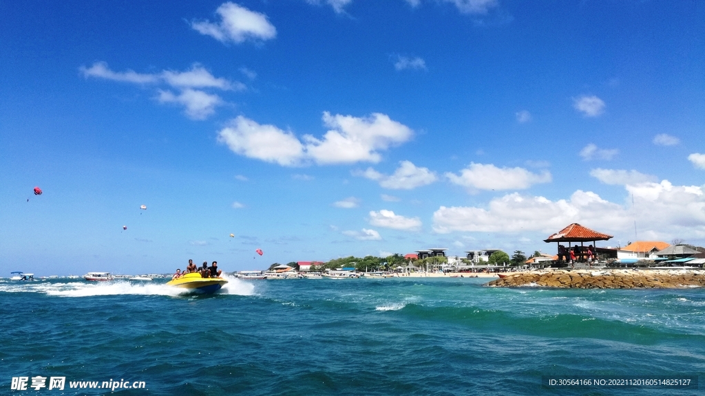 海邊旅游碼頭