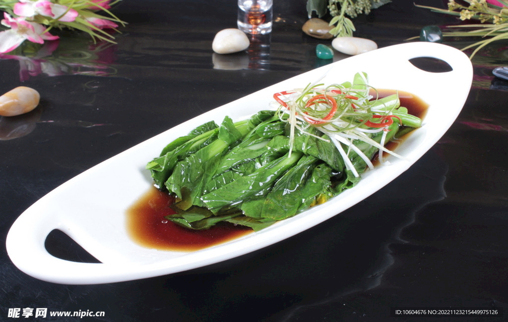 白灼菜心