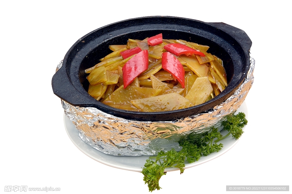 生燒青筍