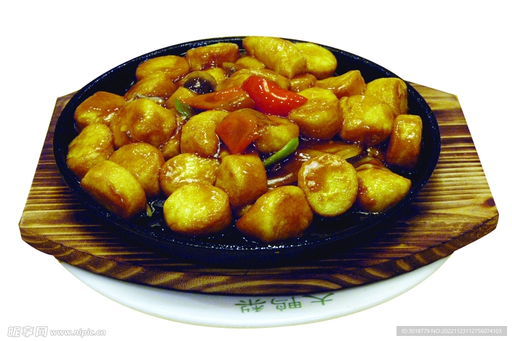 鐵板日本豆腐