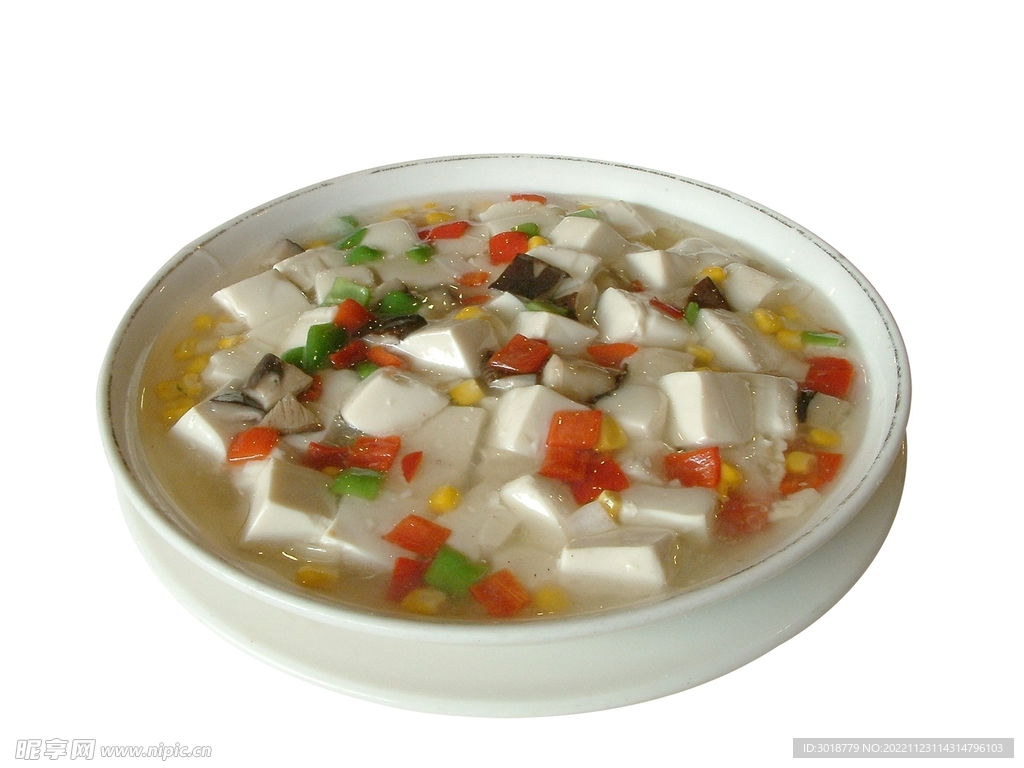 鮮蝦玉米豆腐