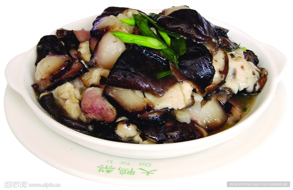 鮮香菇炒臘肉