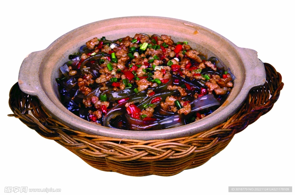 煲仔紅薯粉