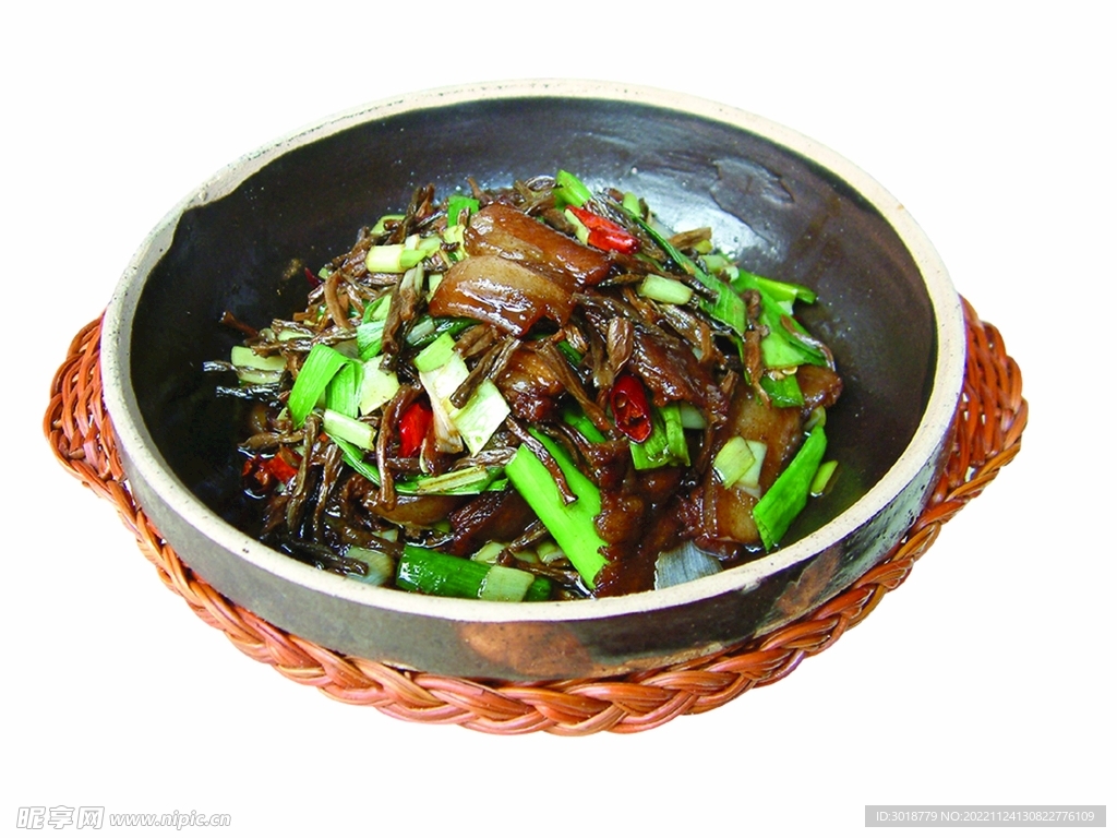 干豆角回肉