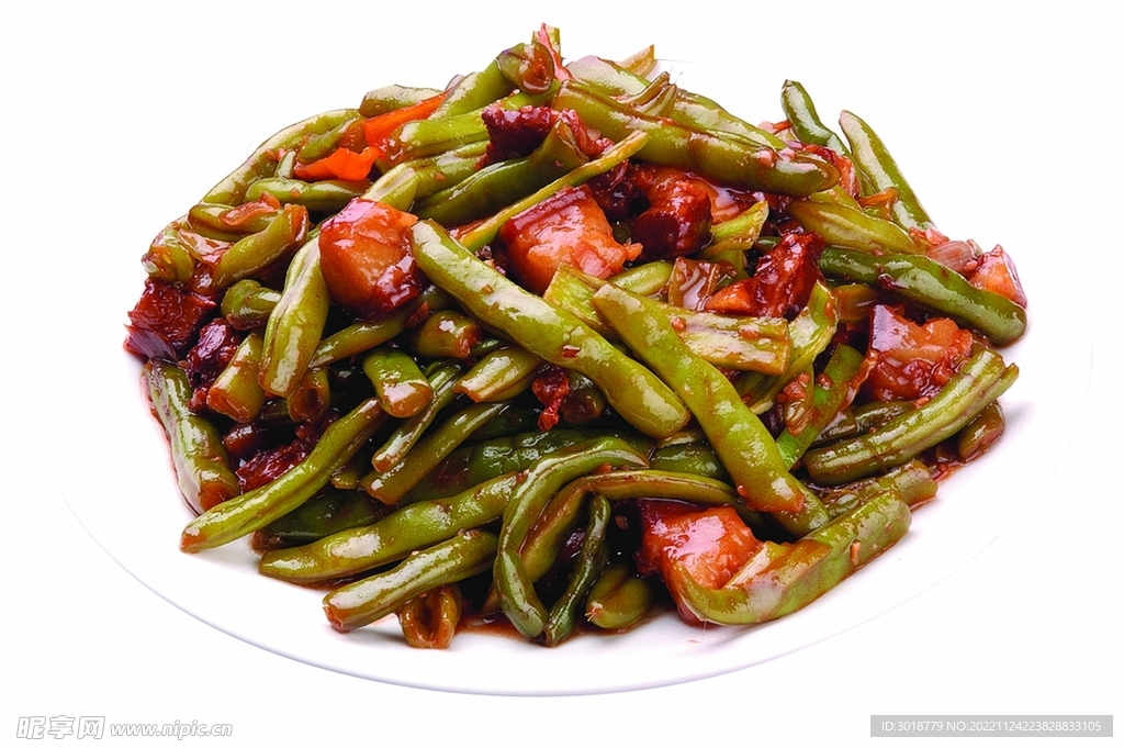 特色燜豆角