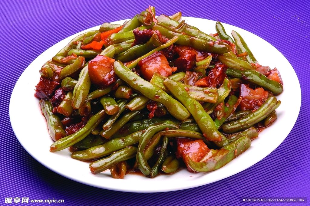 特色燜豆角
